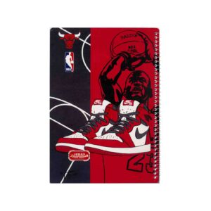دفتر مشق هیراد 50 برگ مدل سیمی طرح NBA Hirad workbook 50 pages NBA | لایف رایان