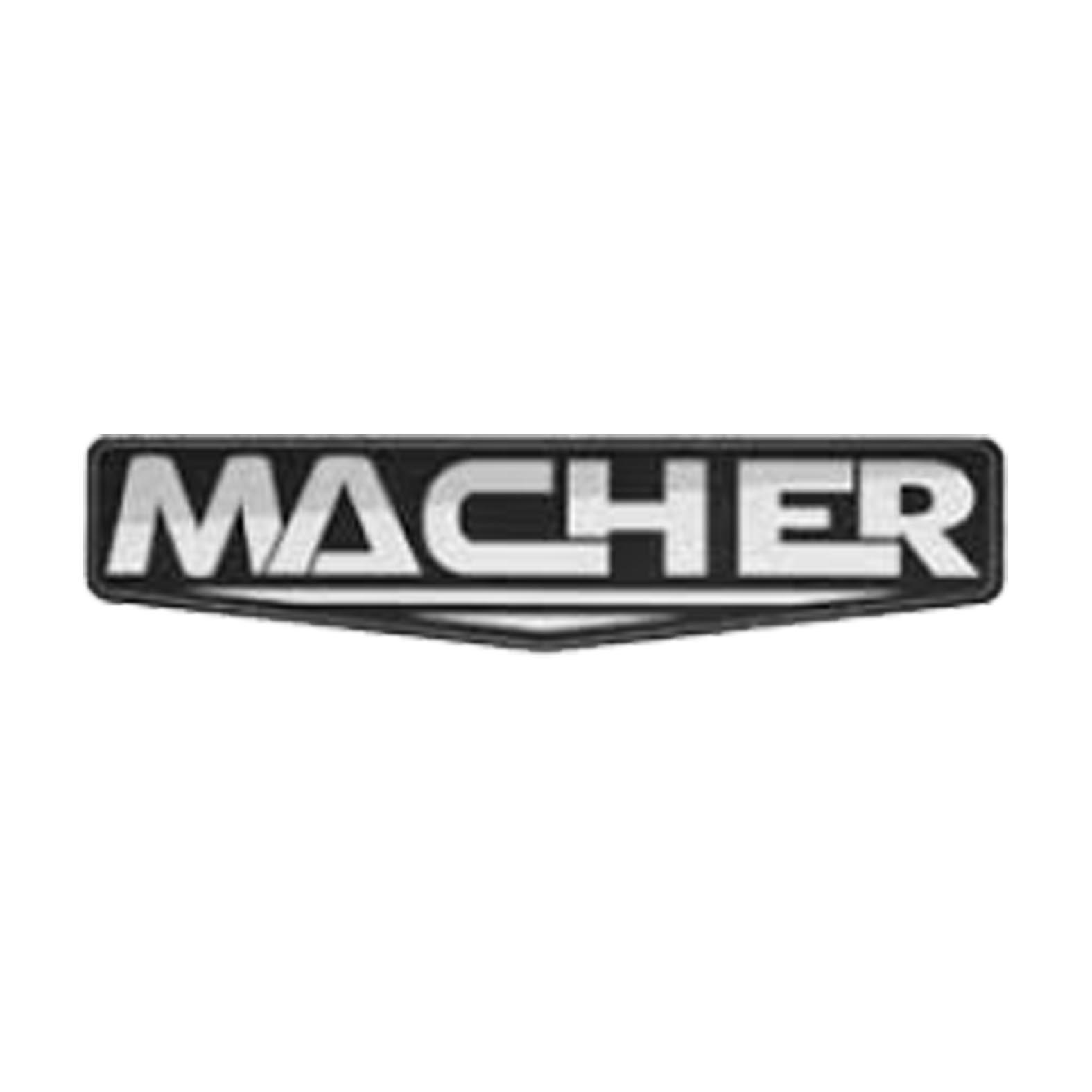 لوگو برند مچر macher logo - لایف رایان