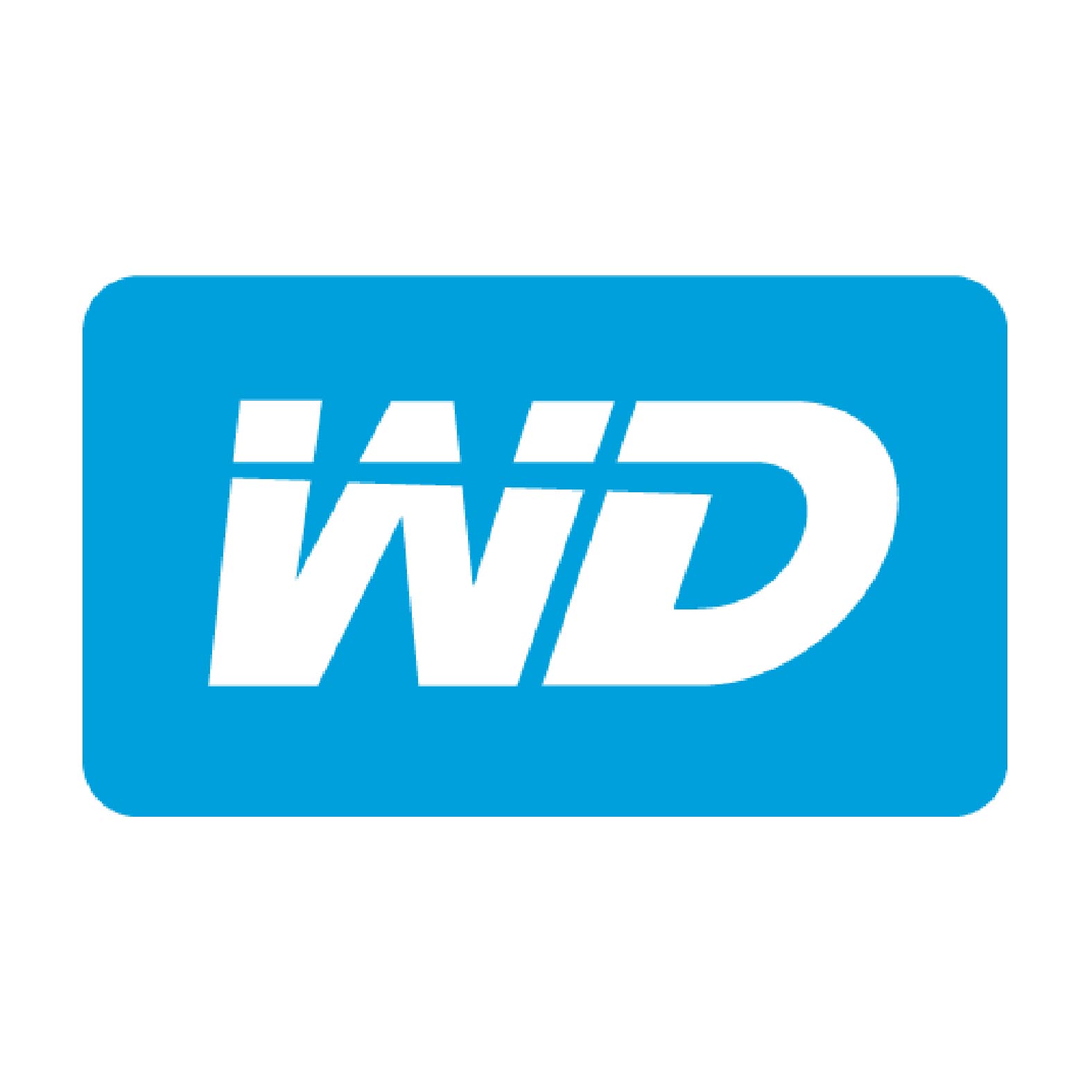 لوگوی برند وسترن دیجیتال wd لایف رایان زنجان