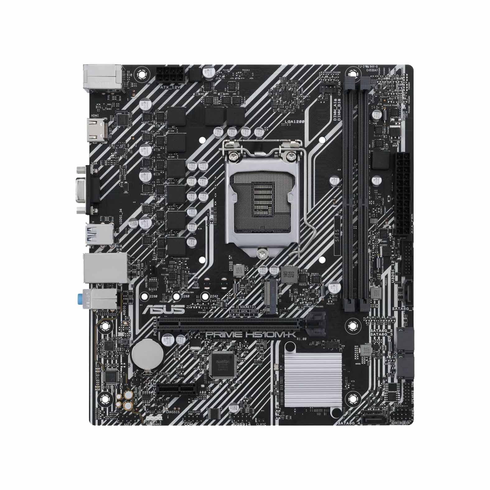 مادربرد ایسوس مدل ASUS PRIME H510M-K لایف رایان زنجان